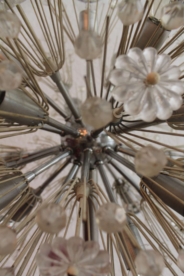 Mid-20th Century Stejnar Snowball Sputnik Floor Lamp
