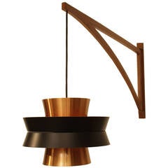 Jo Hammerborg Copper Wall Lamp