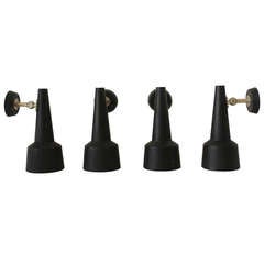 Four Belmag Swiss Articulated Wall Lamps