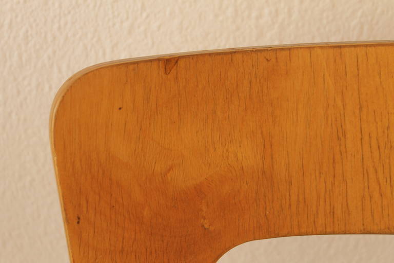 Wood Alvar Aalto Low-Back Chair 65 by Artek