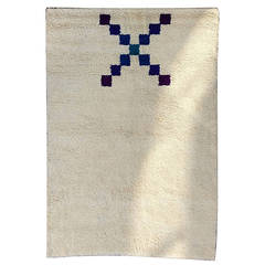 Vintage Verner Panton Wool Rug Maroc Quadrat X