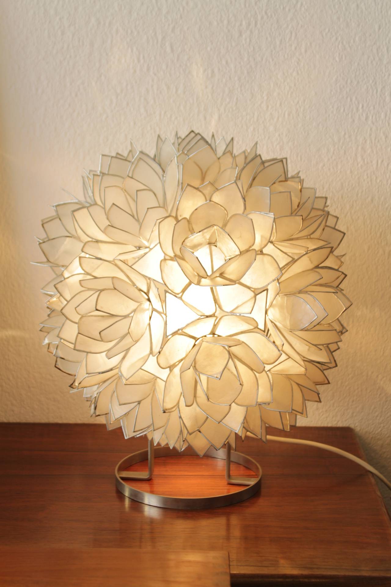 capiz table lamp