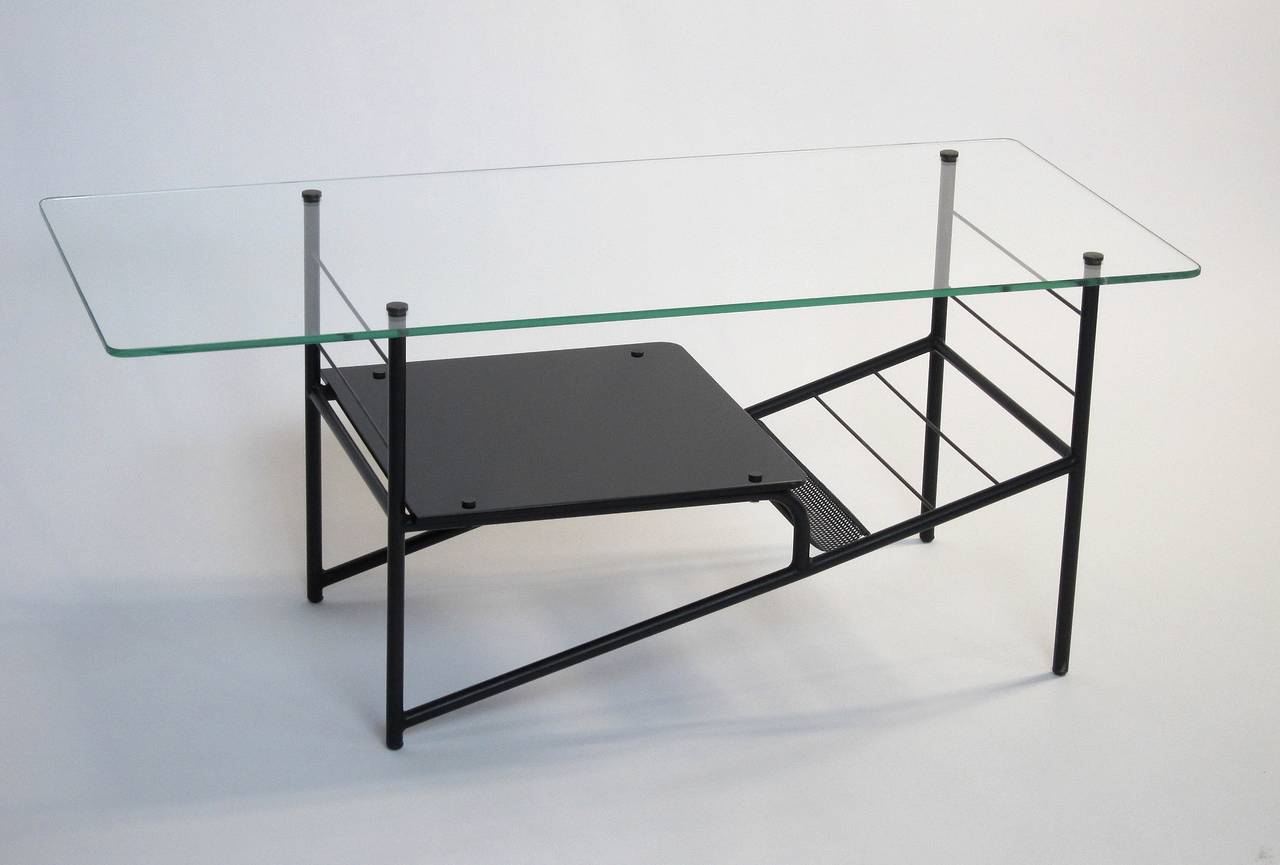 Mid-20th Century Pierre Guariche Coffee Table or Magazine Rack, 1960s For Sale