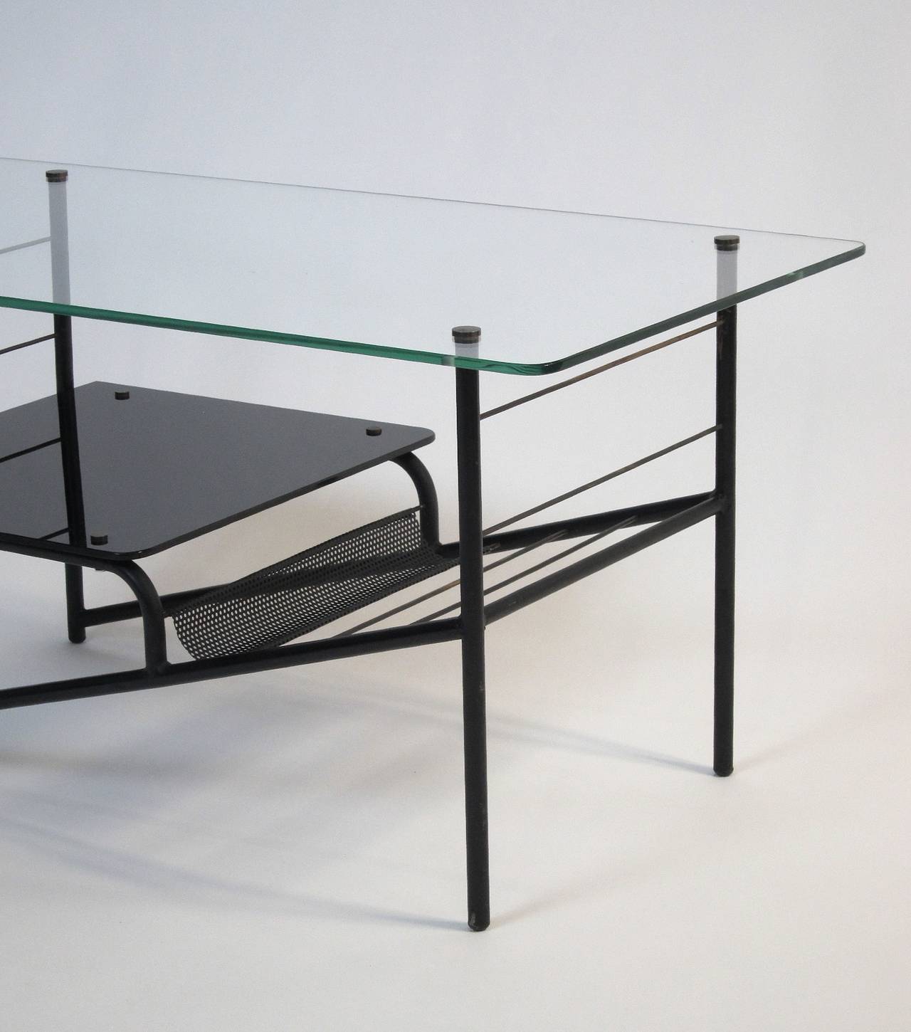 Pierre Guariche Coffee Table or Magazine Rack, 1960s For Sale 1