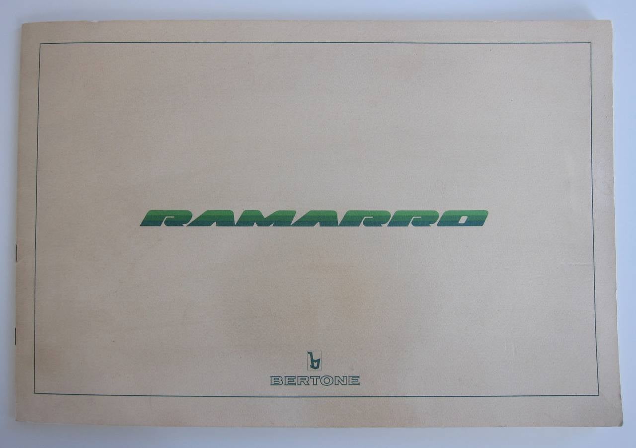 Bertone Corvette Ramarro, Signed Portfolio For Sale 4