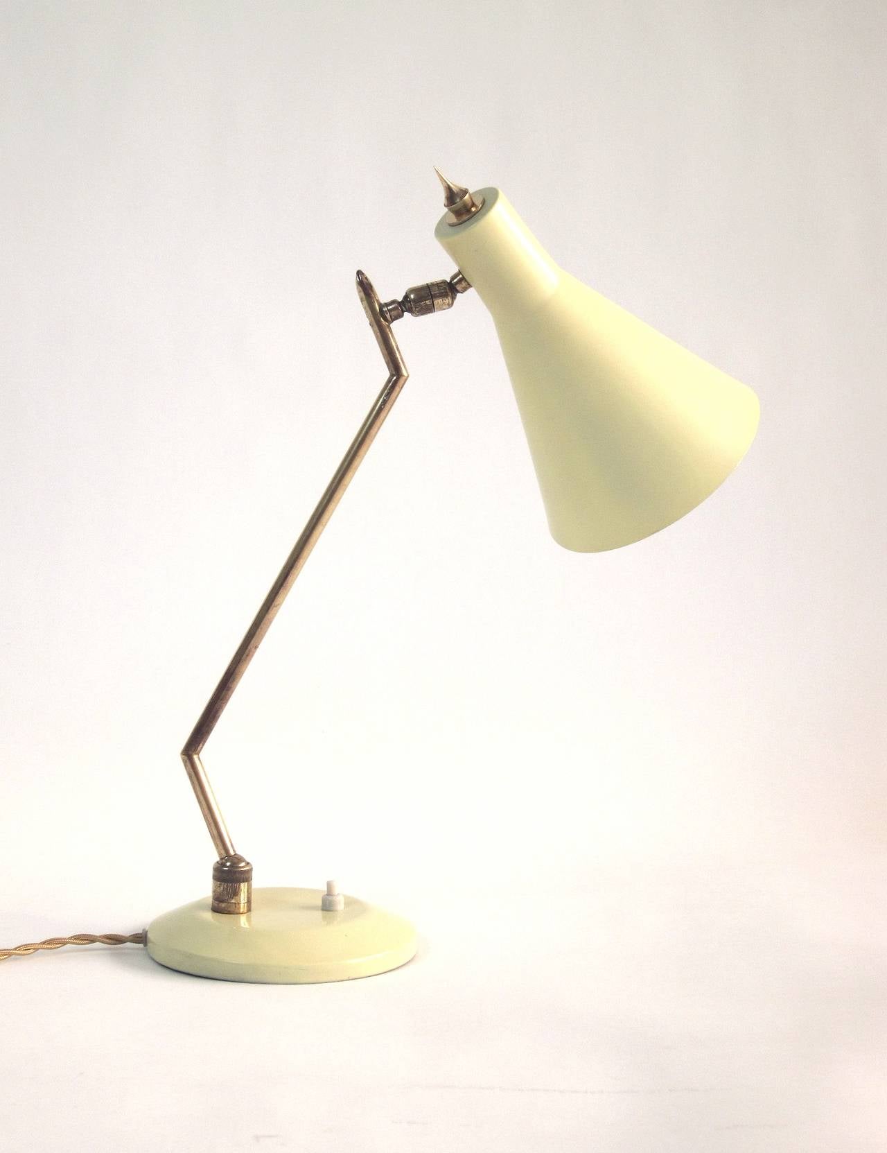 Mid-20th Century Stilnovo Articulated Table Lamp, Italy, 1950s