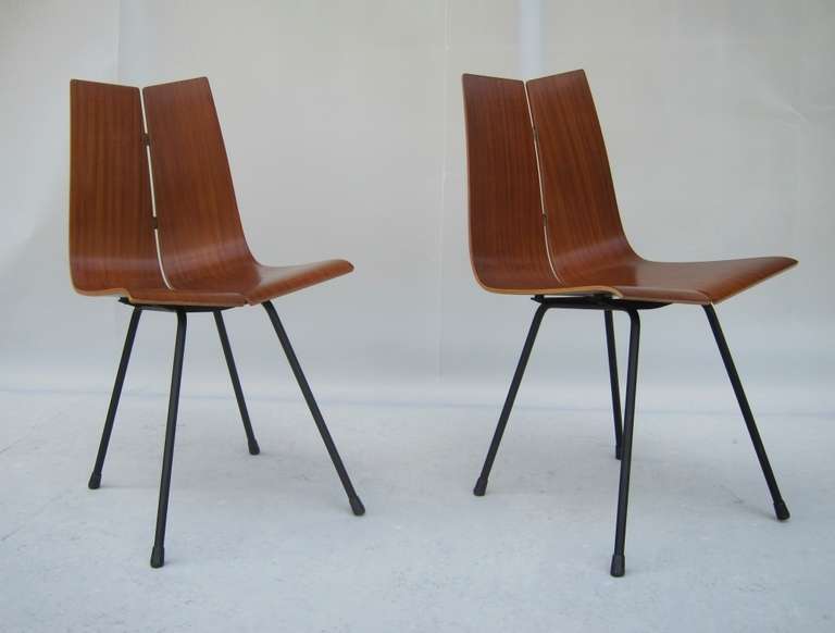 Mid-Century Modern Pair of Hans Bellmann GA Chair, 1950's