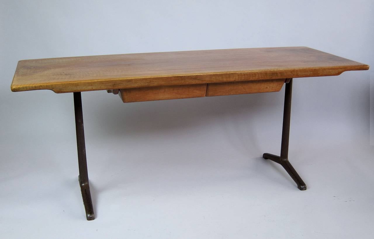 Mid-Century Modern HorgenGlarus Dining Table 1950's For Sale