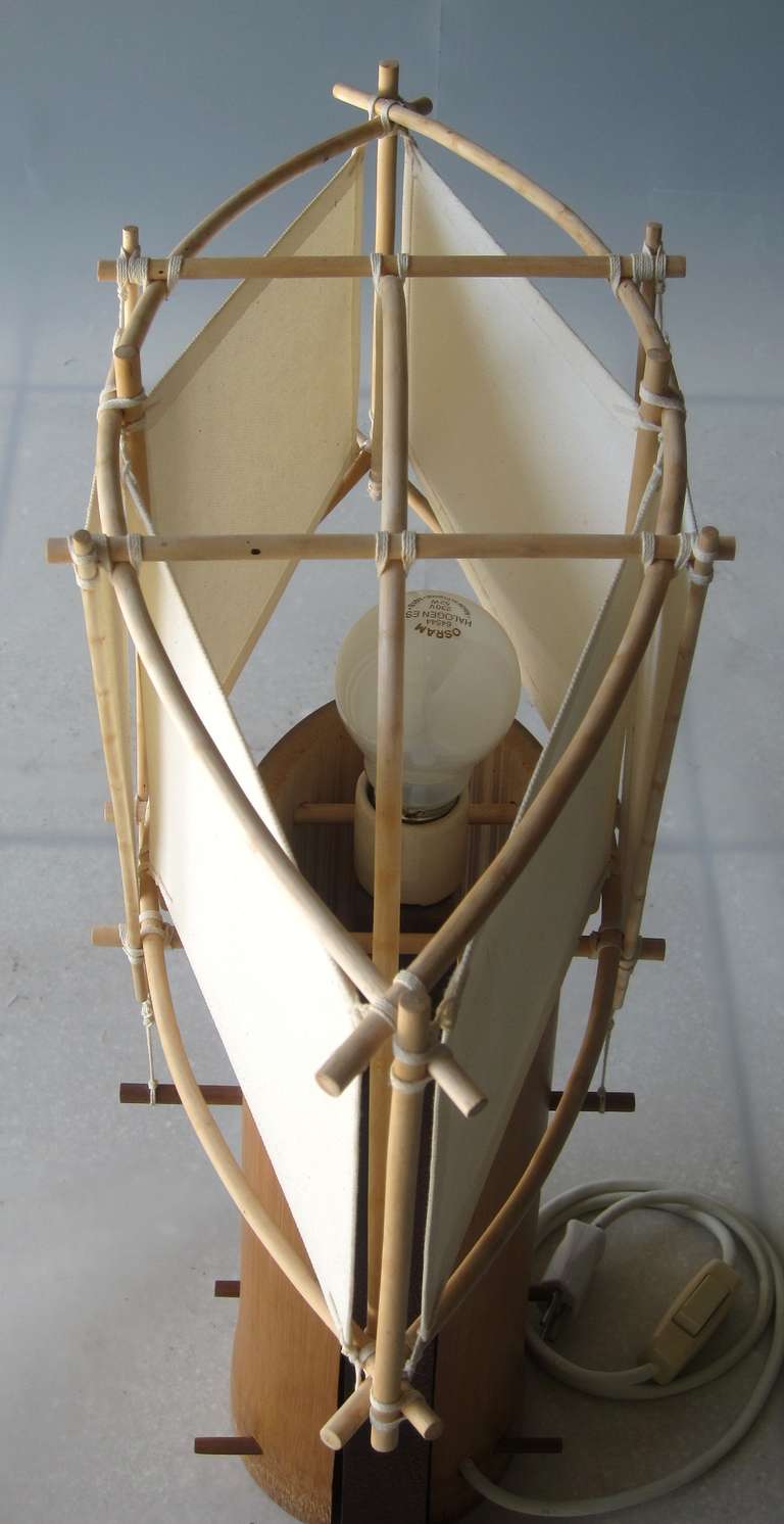 20th Century Muriel Garderet unique sculptural light object For Sale