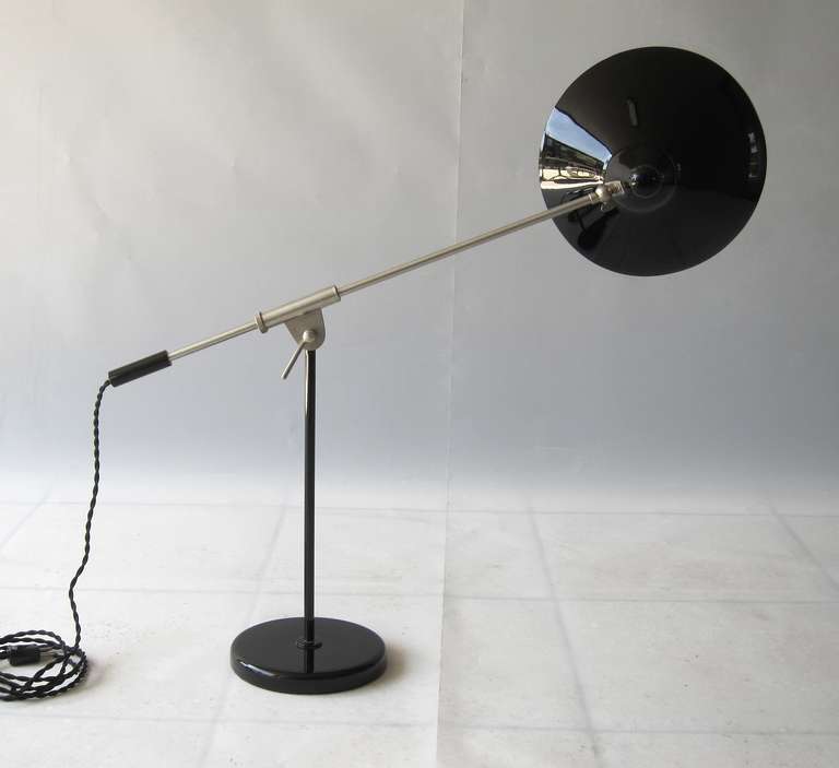 Italian Perfectly Styled Arteluce Table Light, Italy, 1950s For Sale