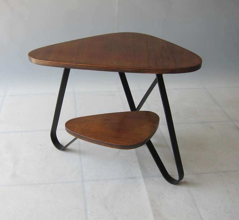 French 1950s Loop Coffeetable For Sale 1