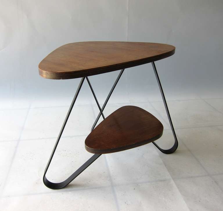 French 1950s Loop Coffeetable For Sale 3