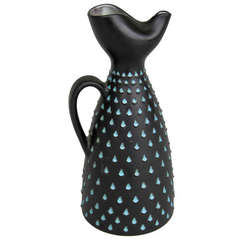 Vintage Luzern Ceramics Jug, Switzerland, 1960s