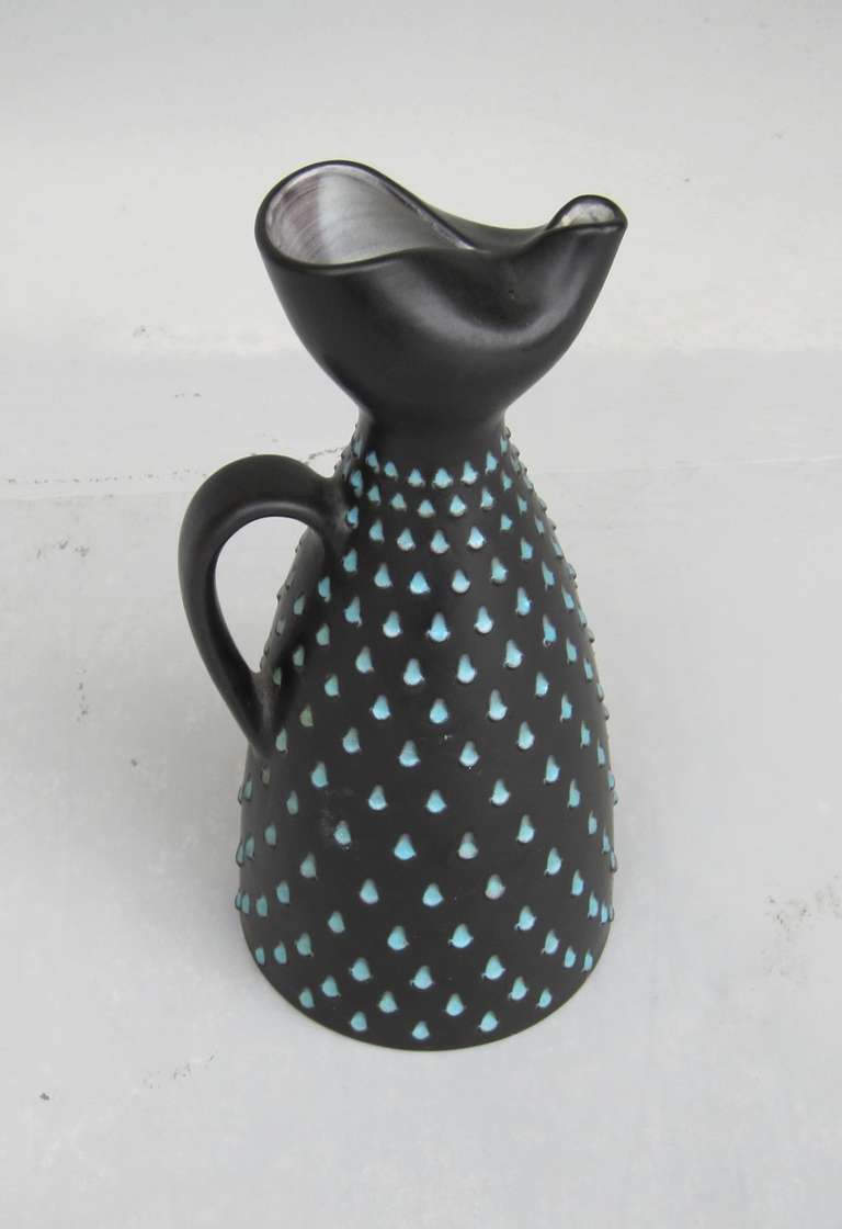 Mid-Century Modern Luzern Ceramics Jug, Switzerland, 1960s