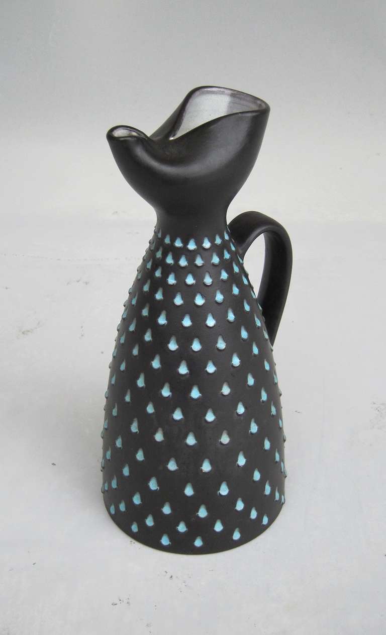 Mid-20th Century Luzern Ceramics Jug, Switzerland, 1960s