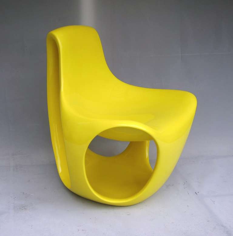 Sculpture Chair, Switzerland 1970s In Excellent Condition For Sale In Bern, CH
