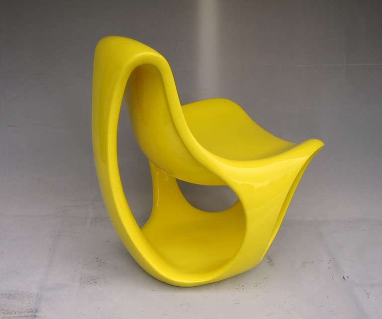 Space Age Sculpture Chair, Switzerland 1970s For Sale