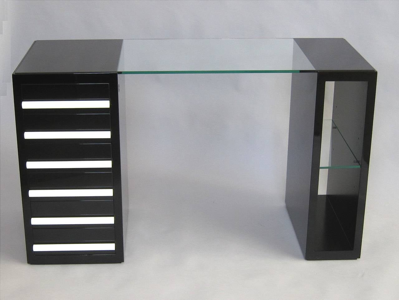 Rare Luigi Veronesi Desk for TECNO Italy 1990's