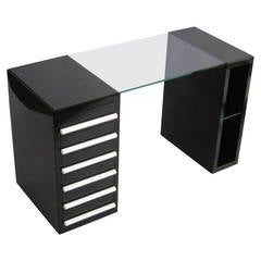 Rare Luigi Veronesi Desk for TECNO Italy 1990
s