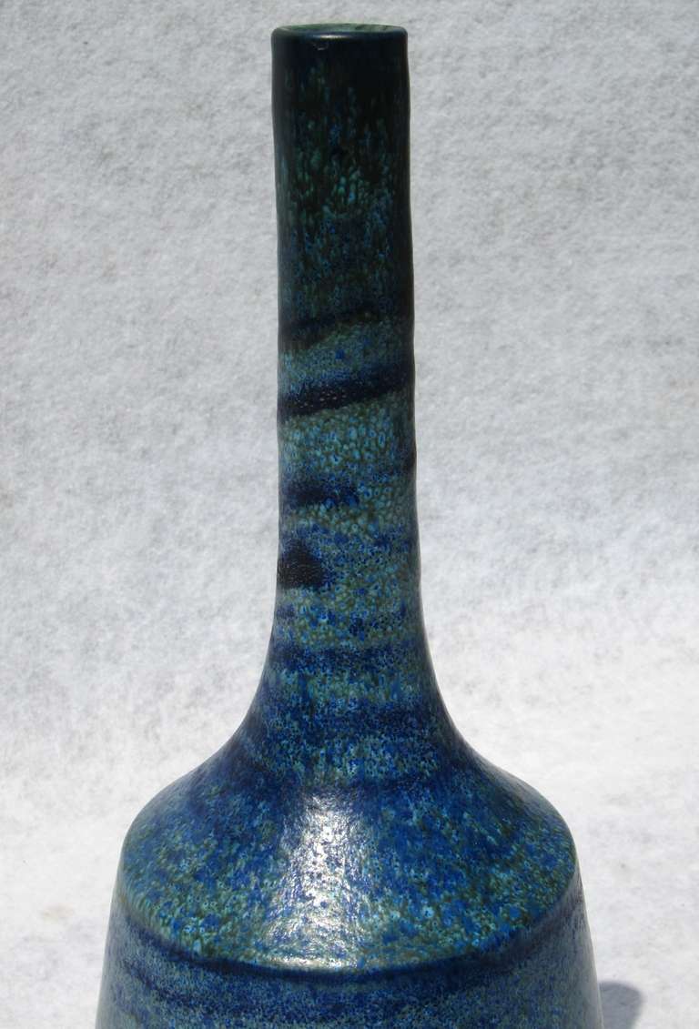 André Freymond Ceramic Floor Vase In Excellent Condition For Sale In Bern, CH