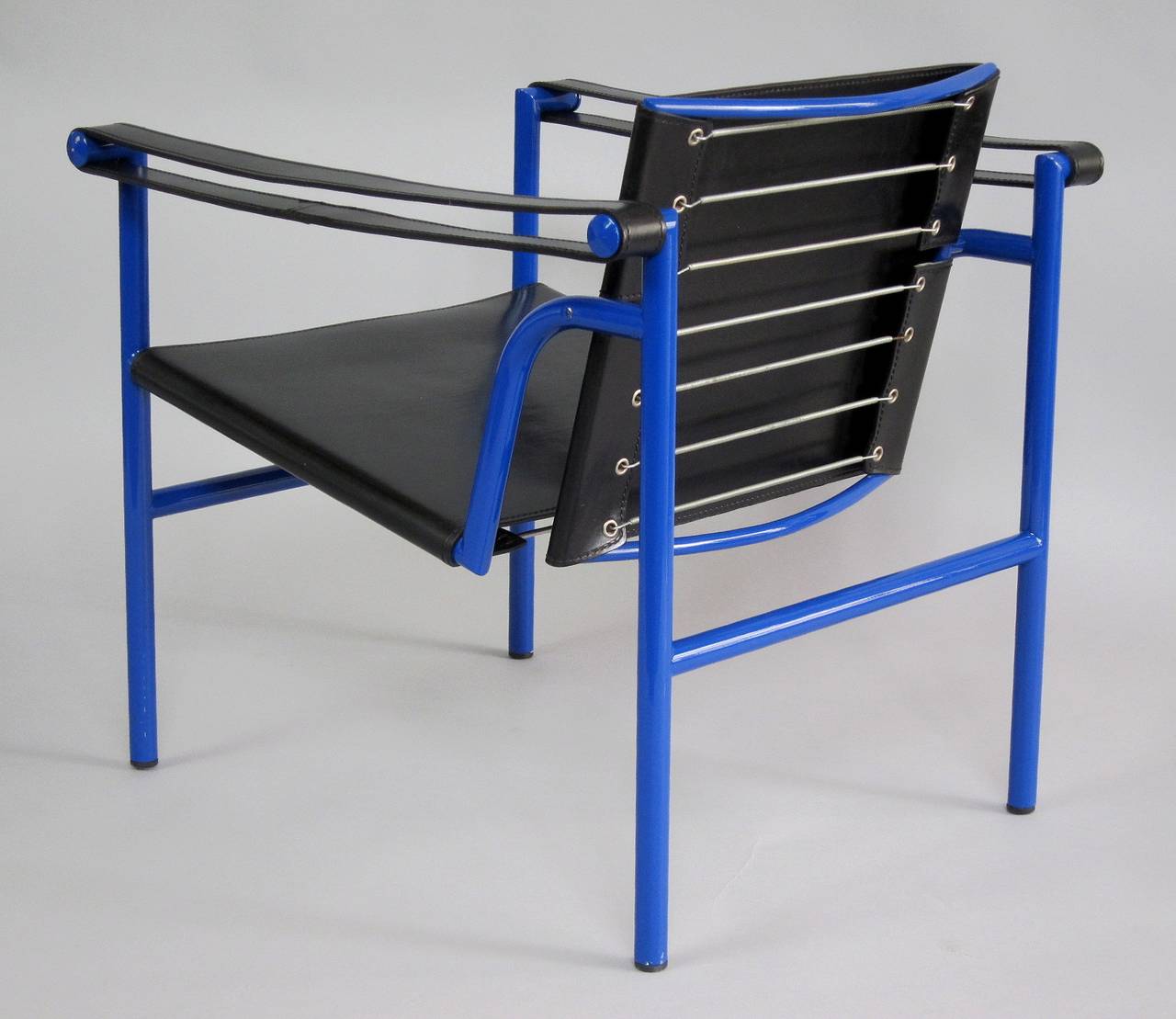 Mid-20th Century Pair of Le Corbusier LC1 1960s, Signed and Numbered For Sale