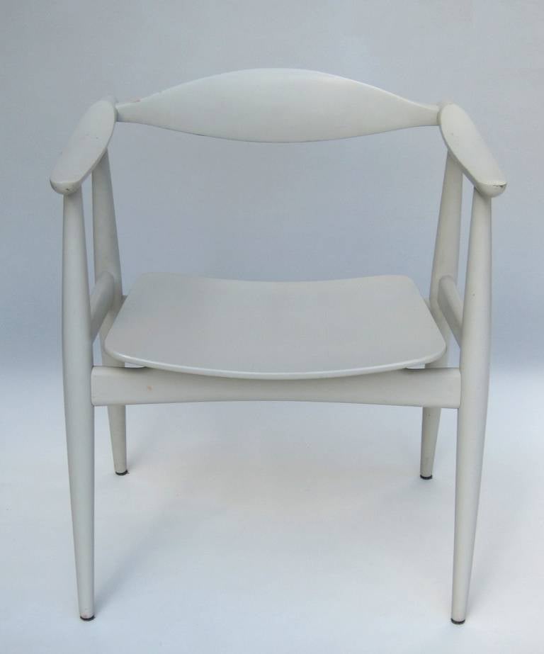 Scandinavian Modern Hans J. Wegner Chair For Sale