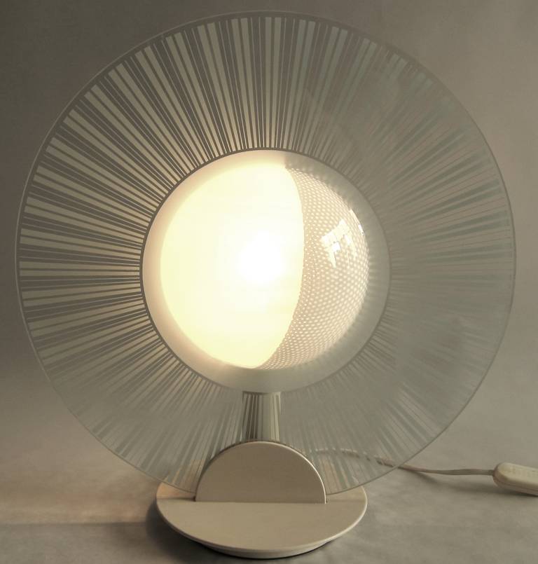 Solar Eclipse Table Lamp, Italy 1960s