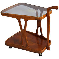 Vintage Italian 1950s Bar Cart