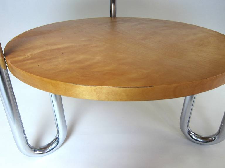 Embru Bilevel Bauhaus Coffee table For Sale 1