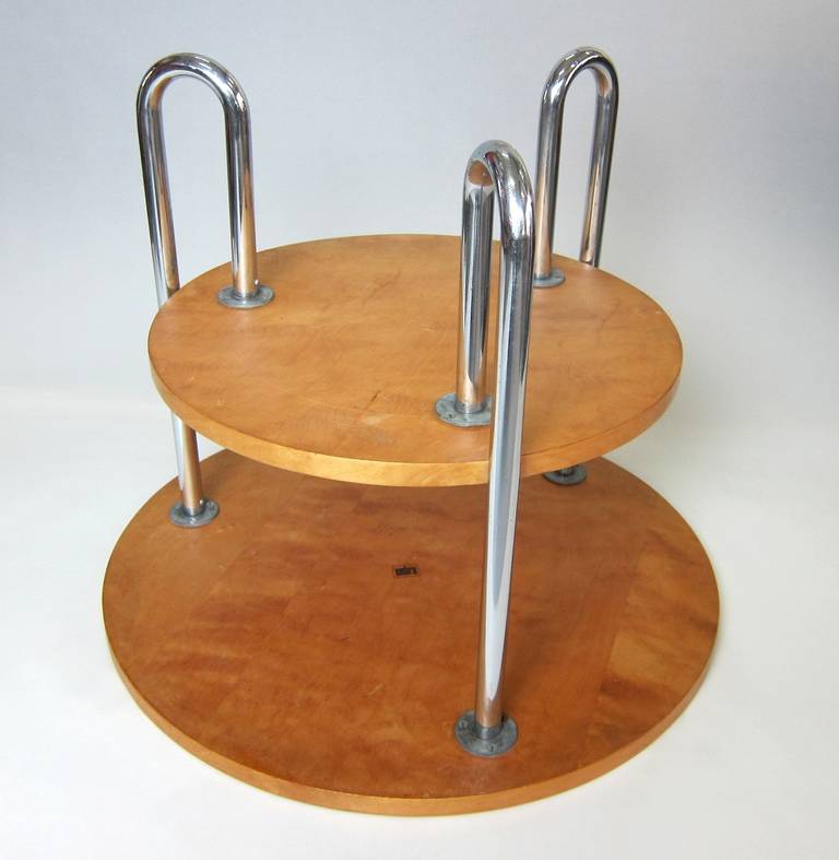 Embru Bilevel Bauhaus Coffee table For Sale 2