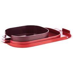 Nabo Trays, Three Pack Red