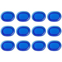 Set of 12 Josef Frank seafood/lobster plates
