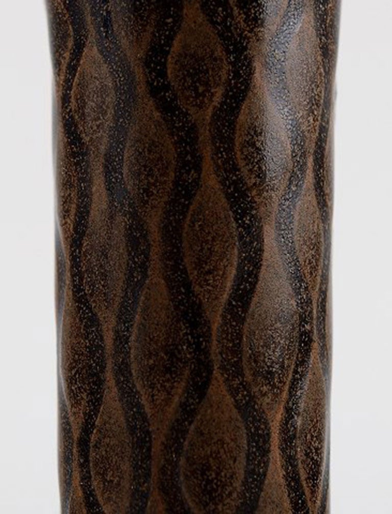 Ceramic Miniature Vase, Stig Lindberg, Gustavsberg Studio Hand