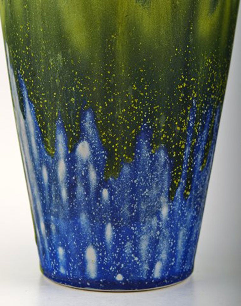 Signed Gilbert Metenier Art Deco Vase, 1920-30s 2