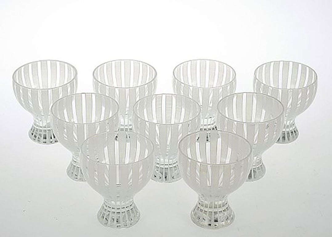 Nine cocktail glass 