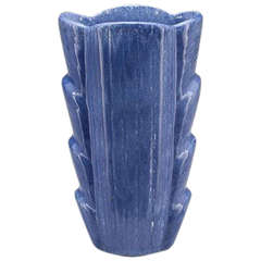 Gunnar Nylund, Rorstrand Large Vase in Ceramic with Blue Glaze