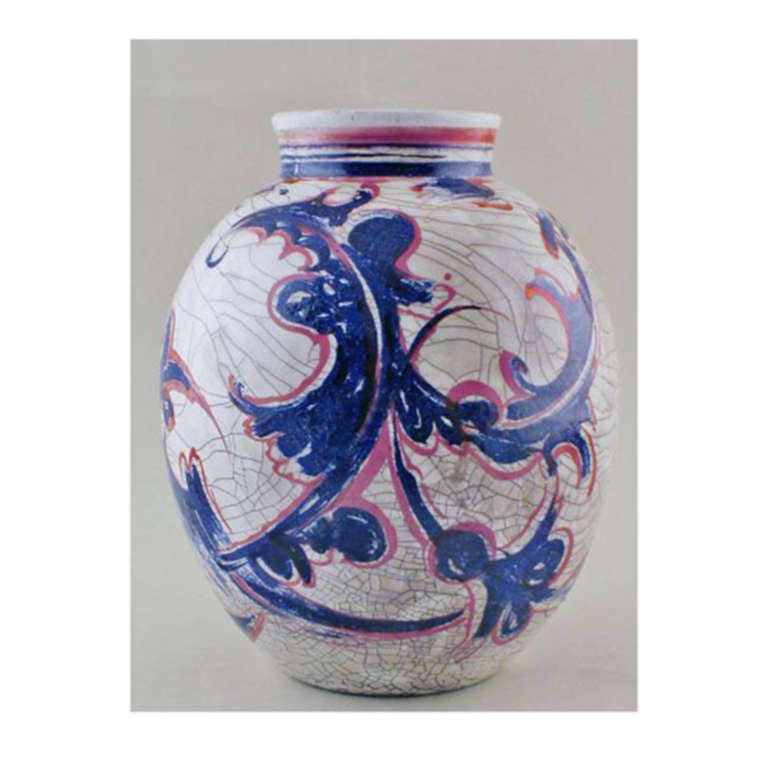 Unique Kohhler vase, stamped HAK and with the initials of Jens Thirslund.