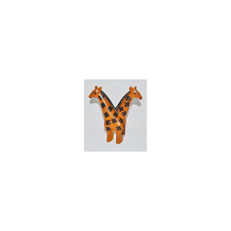 Rare Lisa Larson, Noah's Ark, Gustavsberg. 
Giraffes, manufactured 1979-1983, height 15 cm. 
In good condition. Stamped.