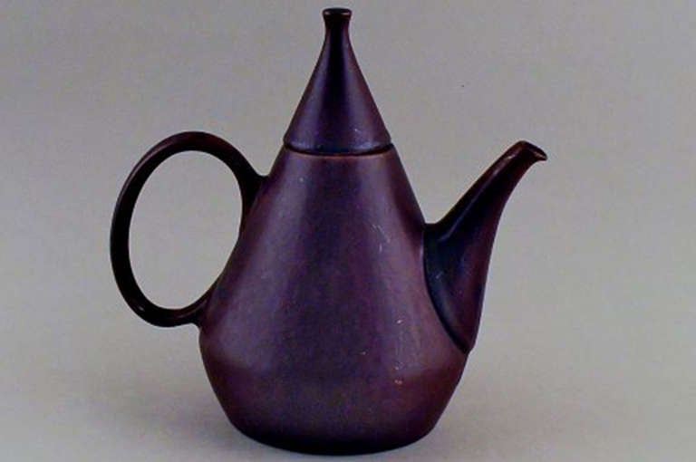 Rorstrand Teapot in Ceramic by Carl Harry Staalhane