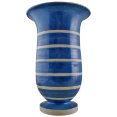 Very Large Kaehler, HAK, Glazed Stoneware Vase