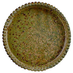 Arne Bang Ceramic Dish, Stamped AB 127