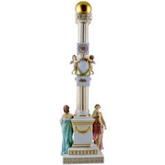 Rare and Sensationel Royal Copenhagen Flora Danica Pedestal