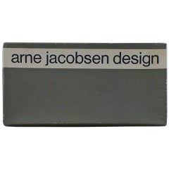 Pair of Rare Arne Jacobsen Design Women's Shoes, Original Box, 1960s