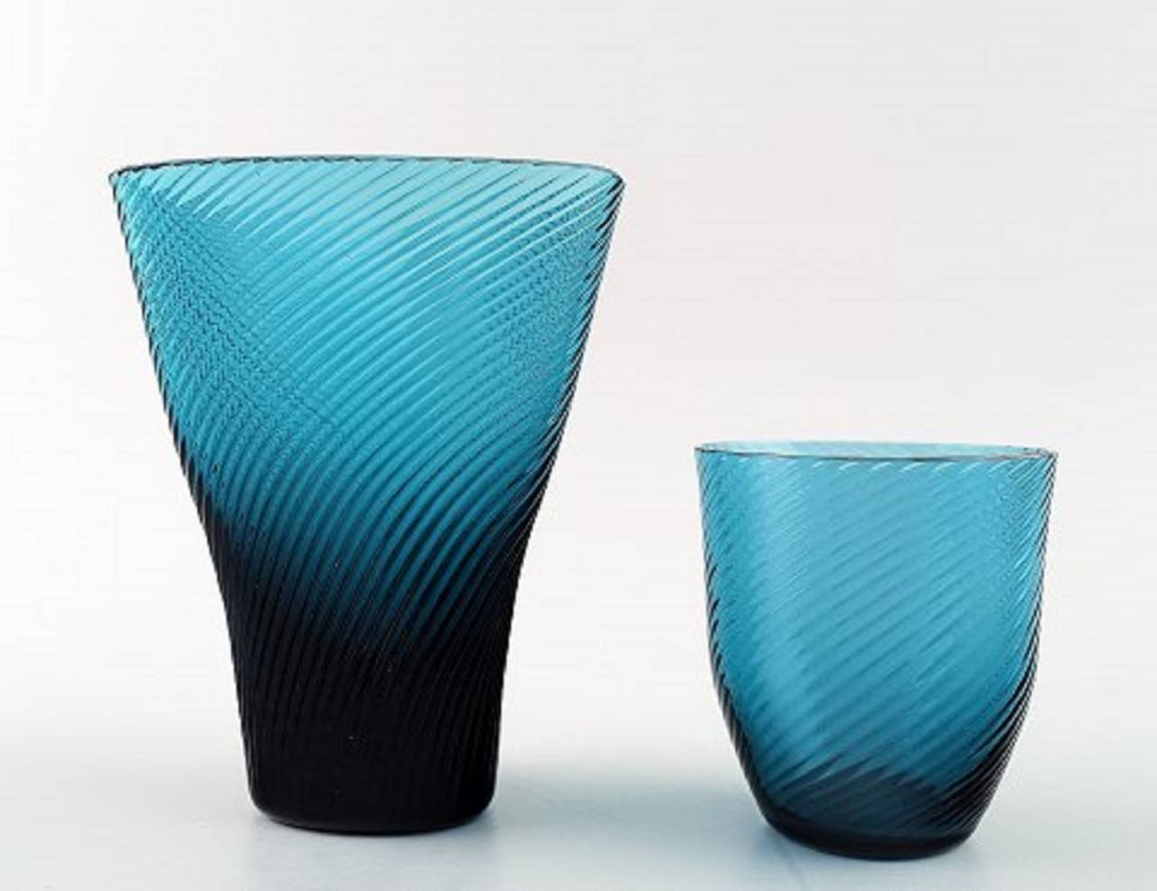 Kaj Franck, Nuutajärvi Glass Works, Wärtsilä, Finnish Art Glass Lemonade Set In Excellent Condition In Copenhagen, DK