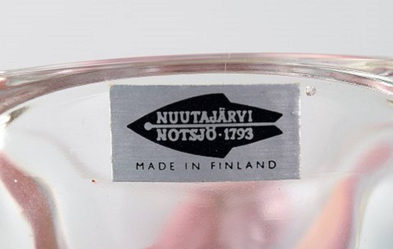 Scandinave moderne Kaj Franck, Nuutajrvi Glass Works, Finlande Art Glass, 21 bols en vente