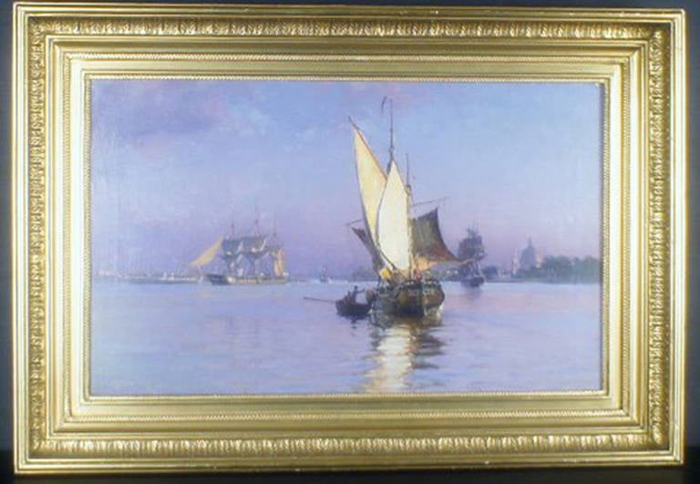 Christian Mølsted 1891. Oil on canvas. Signed. at 1stDibs