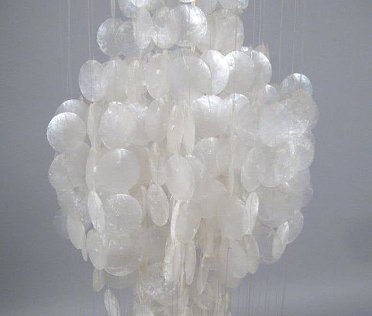 mother of pearl pendant light