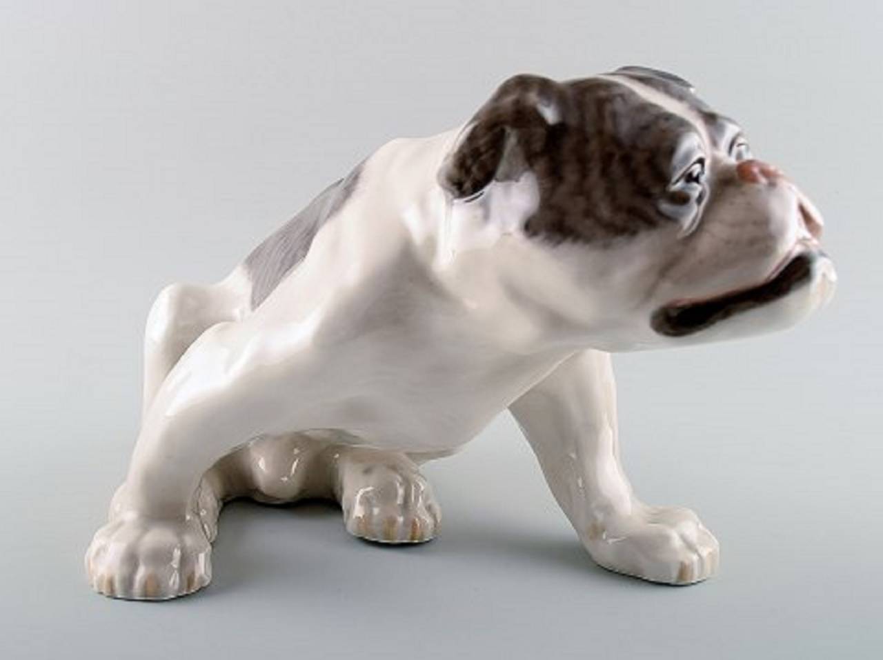 Royal Copenhagen Number 1452/778 English Bulldog by Knud Kyhn, 1906