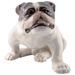 Royal Copenhagen Number 1452/778 English Bulldog by Knud Kyhn, 1906