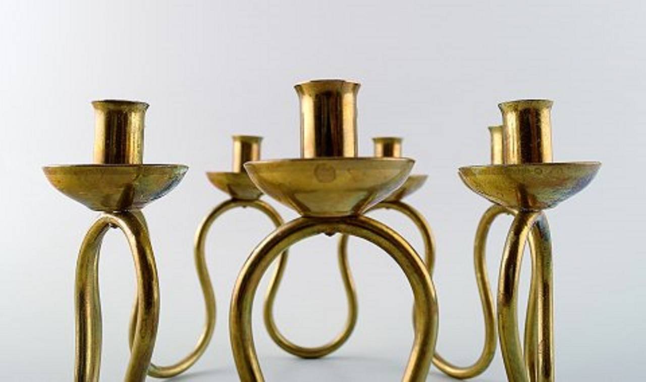 A pair of candlestick, 